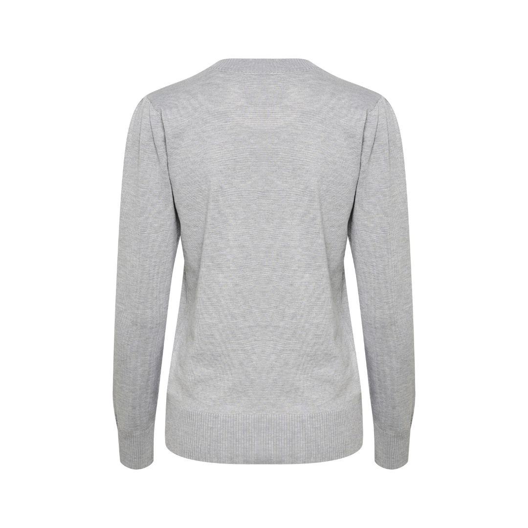 Saint Tropez Mila Pullover Pearl Grey 30511753