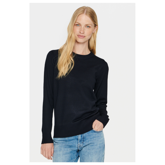 Saint Tropez Mila Pullover Night Sky Navy 30511753