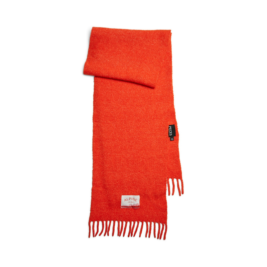 Pieces Nebraska Scarf Tangerine Tango 17152112