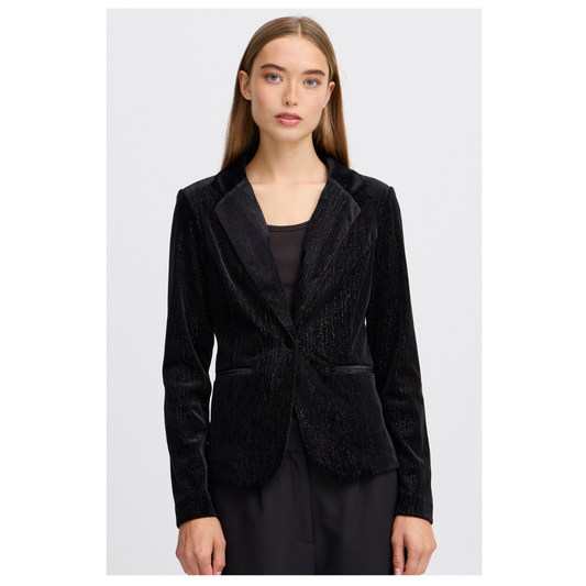 Ichi Glamour Blazer Black 20122163