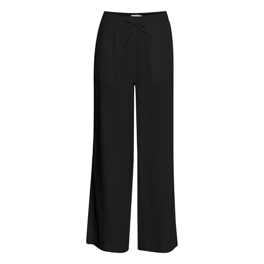 Ichi Linno Flare Pants Black 20122911