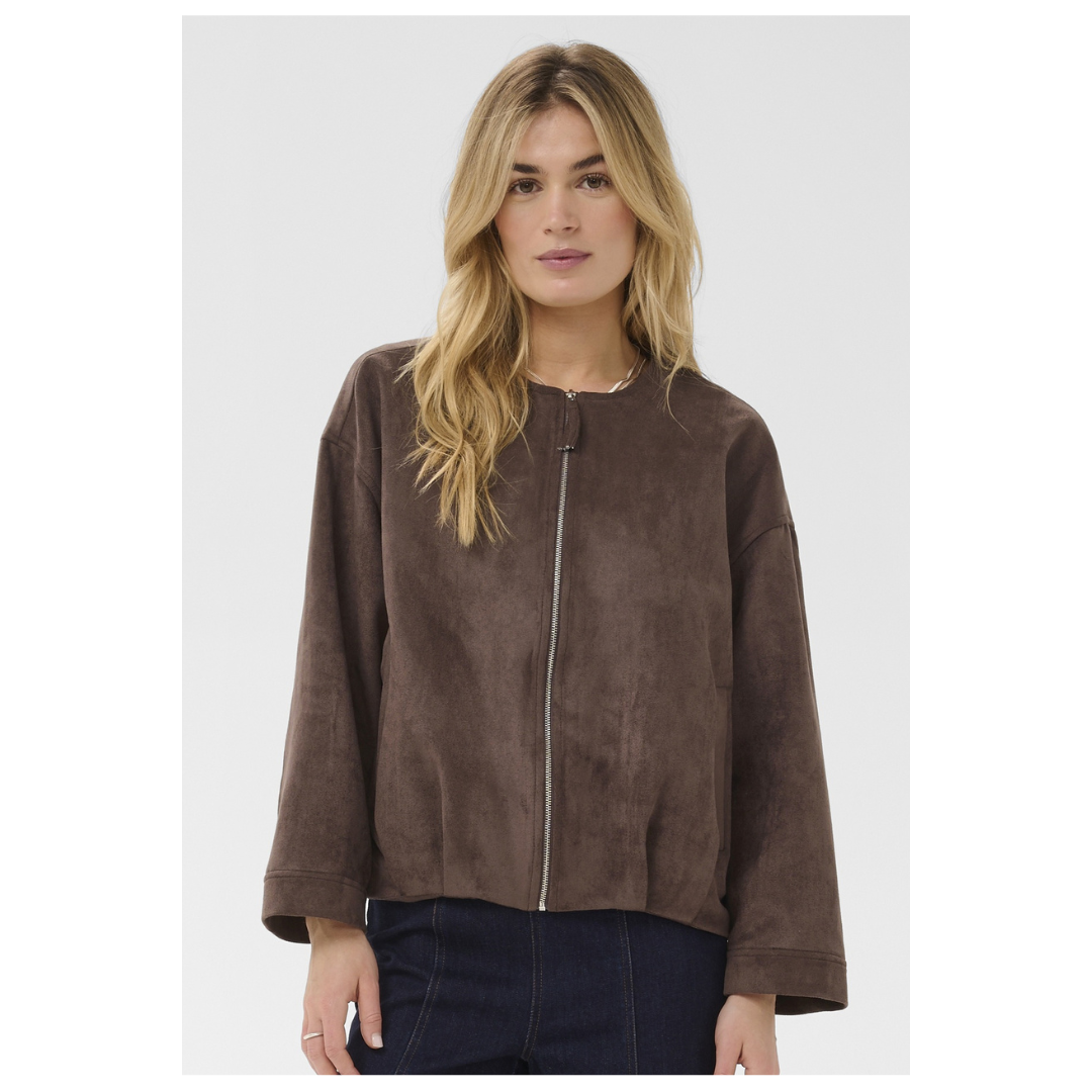 Saint Tropez Shadow Jacket Chocolate Brown 30515241