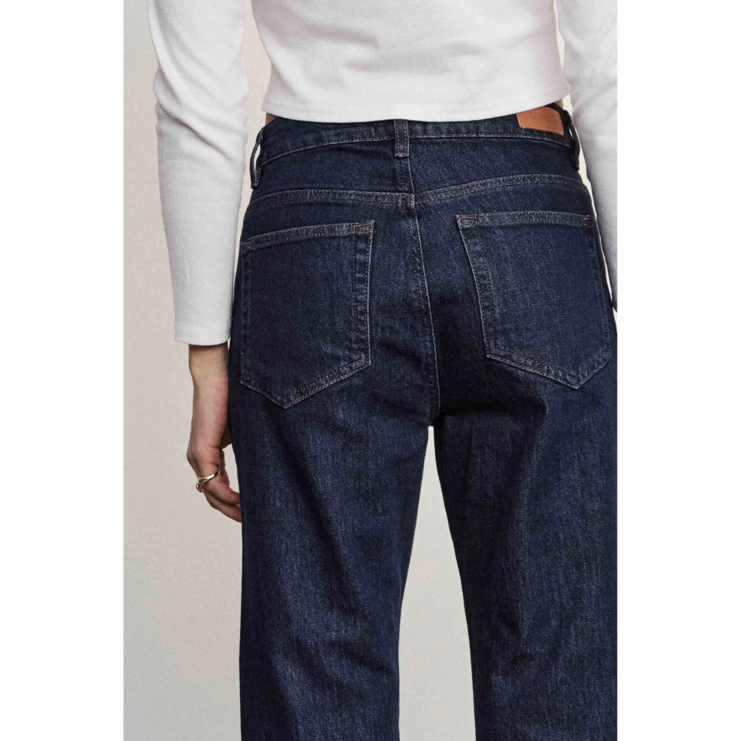 Numph Nulondon Jeans Wide Dark Blue 30” 705174