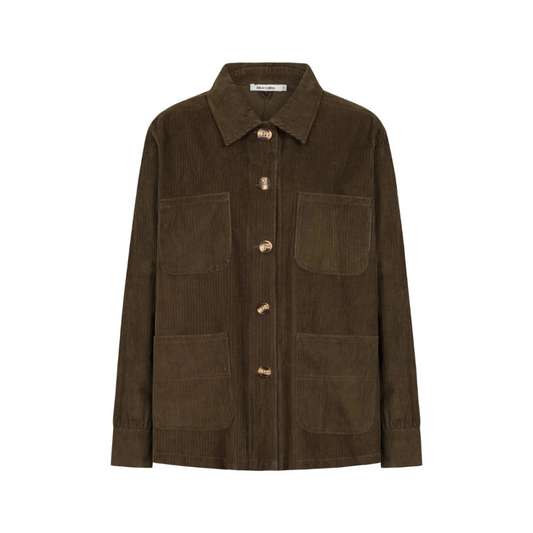 Alice Collins Millie Cord Jacket Bison 035A320
