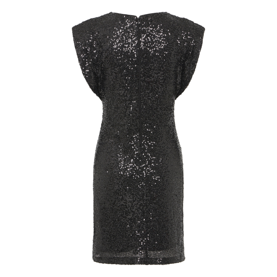 Ichi Fauca Dress Black 20124845