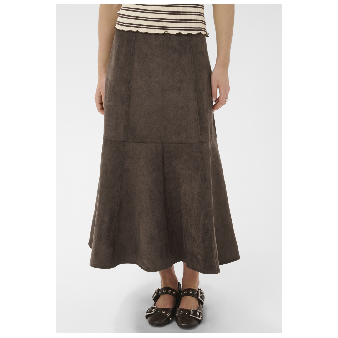 Saint Tropez Shadow Skirt Chocolate Brown 30515242