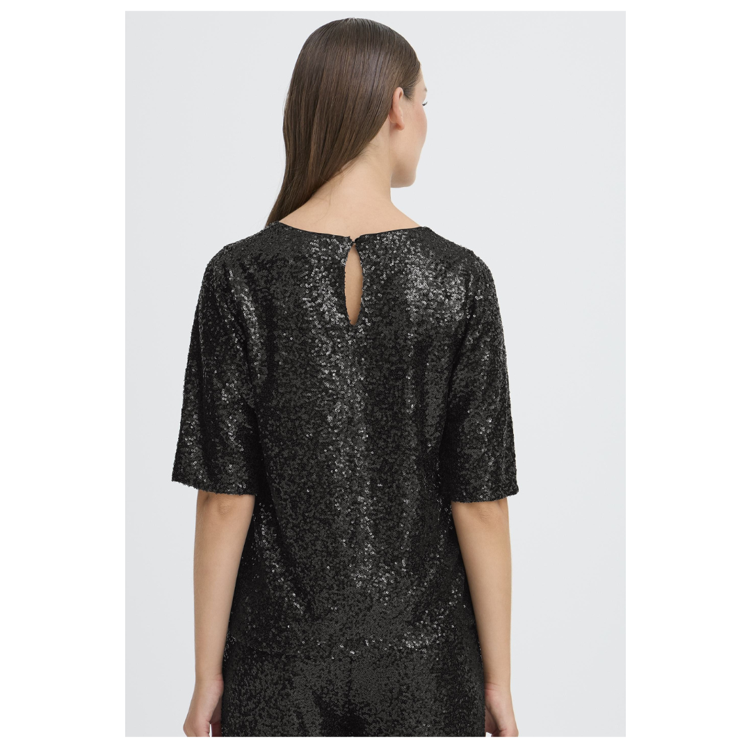 Ichi Fauca SS Top Black 20124847