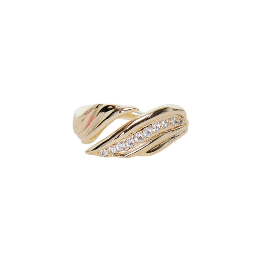 Pieces Ana Ring Gold Stone 17146949