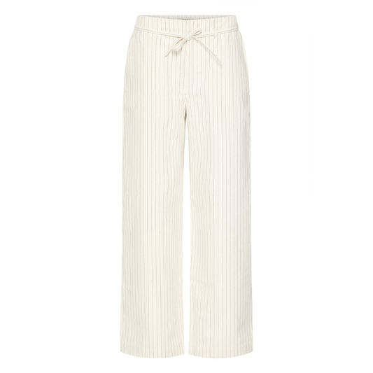 Fransa Inez Pants Chocolate Stripe 20617588