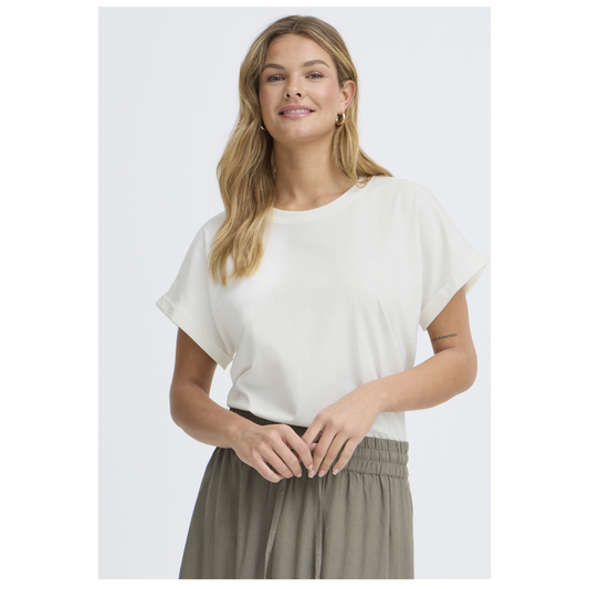 Fransa Feba Tee Whisper White 20617874