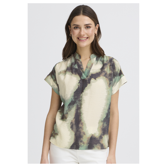 Fransa Ayla Blouse Marble Creme de Menthe 20617672