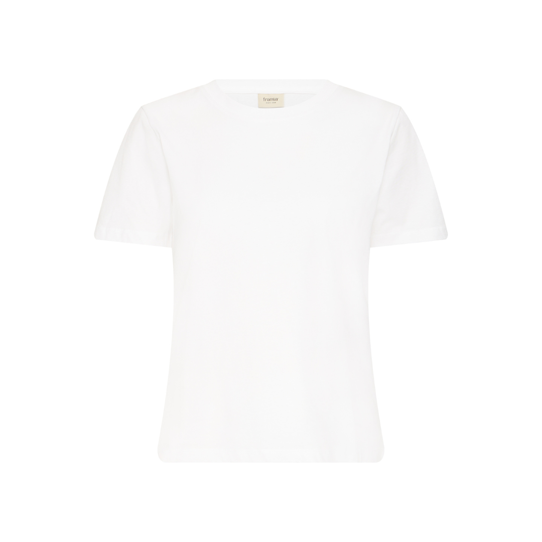 Fransa Bria Tee Blanc De Blanc 20617660