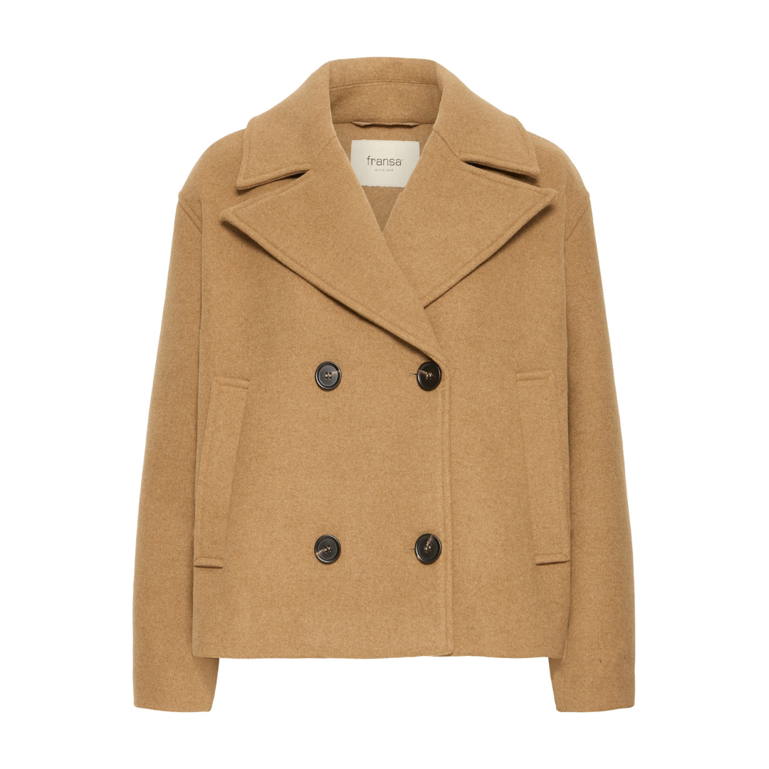 Fransa Charlotte Jacket Tobacco Brown 20617822