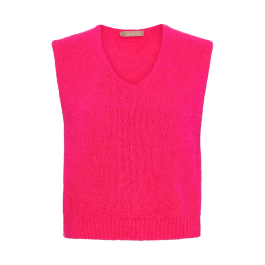 Marta Du Chateau Marlene Knitted Vest Pink 5114