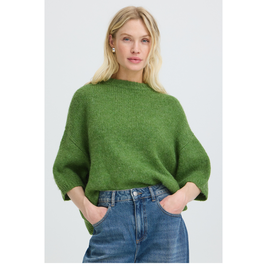 B Young Otia Jumper Artichoke Green 20818397