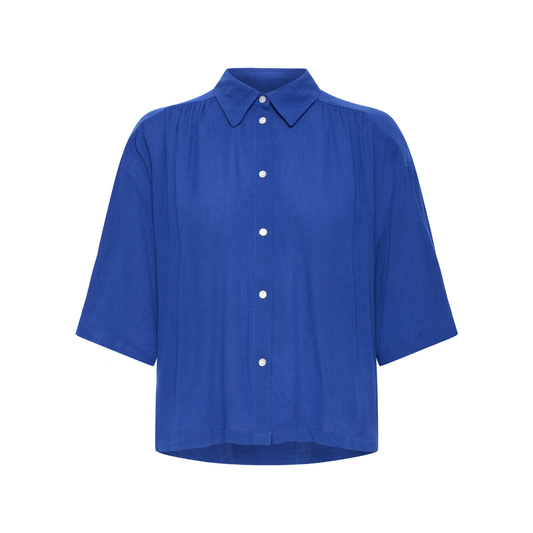 Ichi Marrakech Shirt Sodalite Blue 20125567