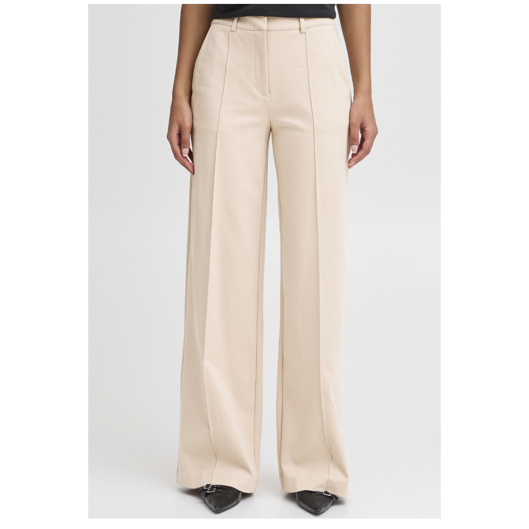 Ichi Kate Sus Office Wide Pants Doeskin 20116768