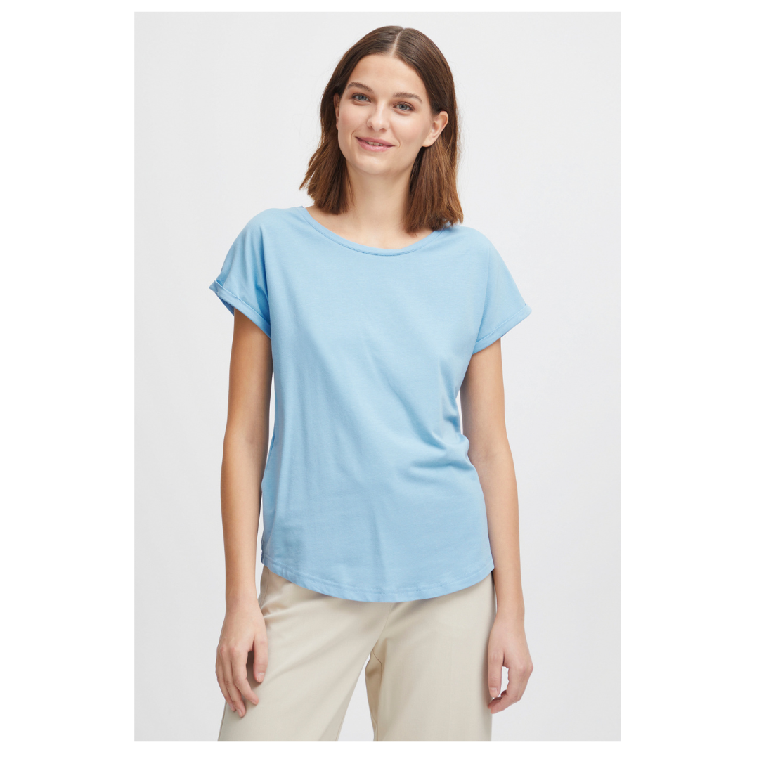 B Young Pamila T Shirt Blue 20804205