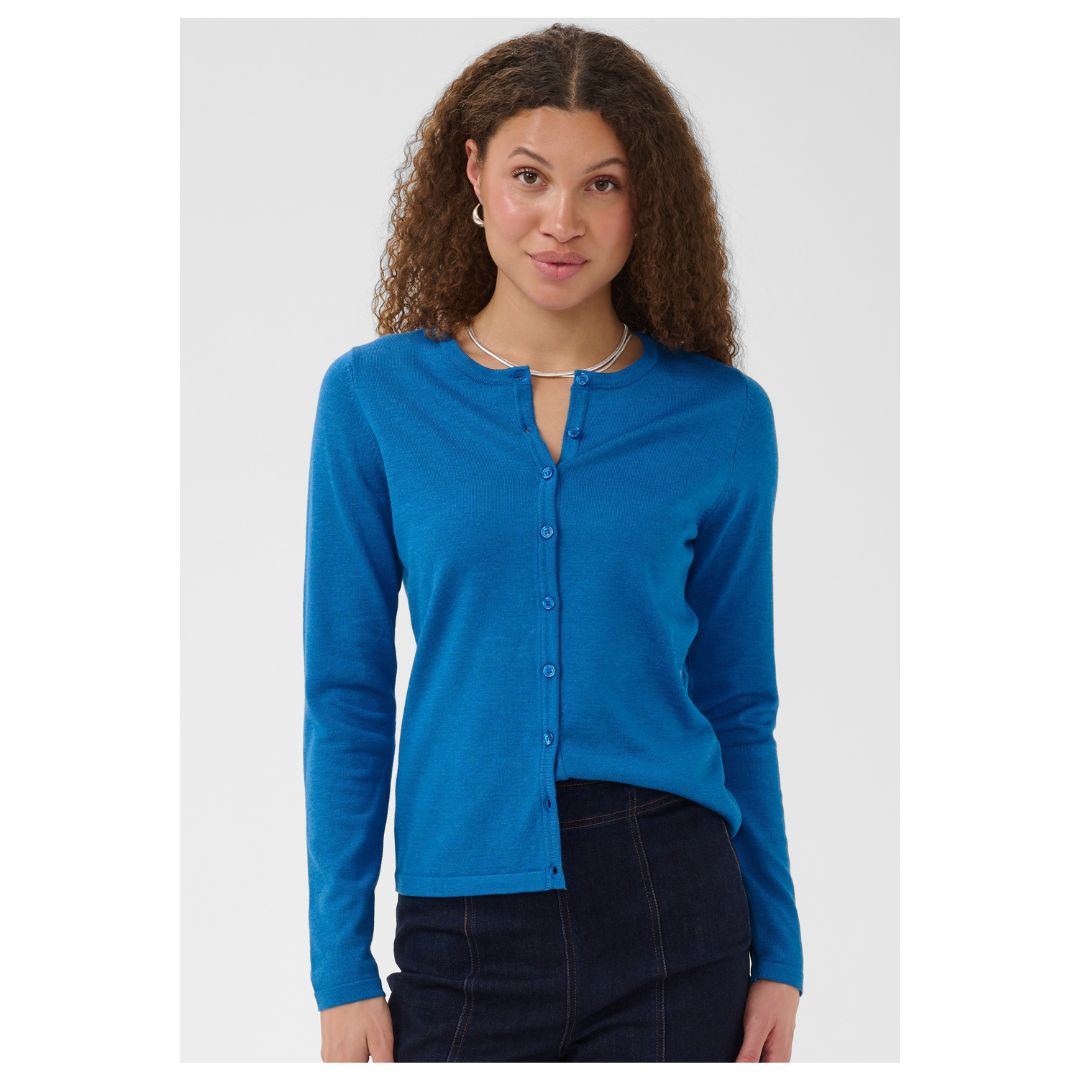 Saint Tropez Mila Cardigan Campanula Melange 30500005