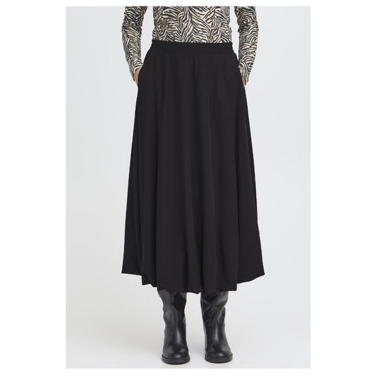 Ichi Lirina Skirt Black 20124671