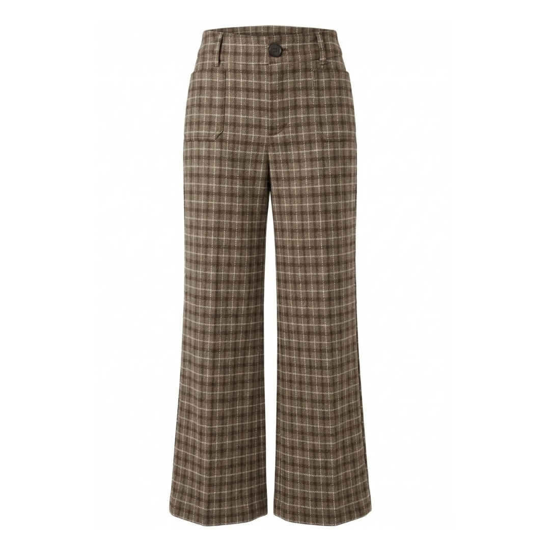 Alice Collins Dolly Trousers Chocolate Chip 037A254
